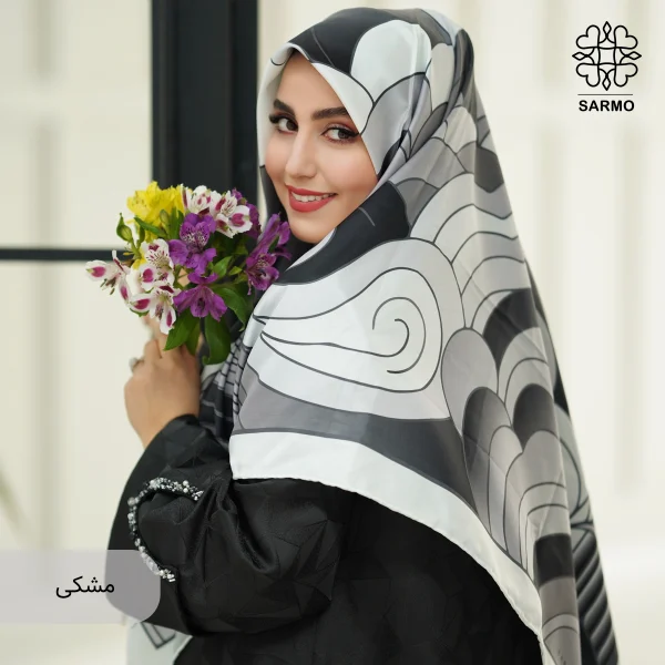 روسری ابریشم توییل نوبهار - تصویر 25