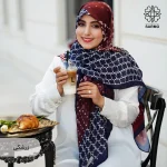 روسری نخ پنبه کادریا - Image 2