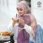 روسری نخ پنبه کادریا - Image 5