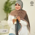 روسری نخ پنبه کادریا - Image 8