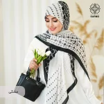 روسری نخ پنبه کادریا - Image 7