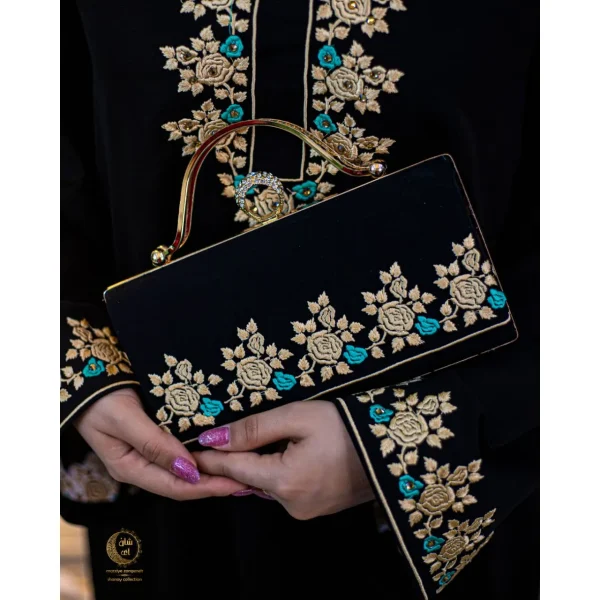کیف گلدوزی ثنا مشکی - Image 2
