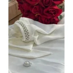 شومیز دامن باشکوه پاپیون - Image 8