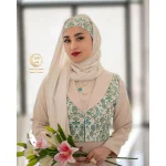 پیراهن الیزابت فیروزه ای