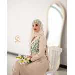 پیراهن الیزابت فیروزه ای - Image 4