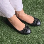 کالج مدل فرح مشکی چرم مصنوعی - Image 10