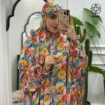 چادرنماز آستین‌دار تبسم - Image 4
