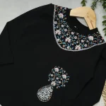 بلوز مشکی طرح کاشی یا رقیه کد 121104 کد 121105 - Image 3