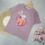 تیشرت دخترانه طرح با بابام پدری - Image 2