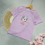 تیشرت دخترانه طرح بابابام نقاشی - Image 2