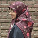 روسری ابریشم توییل مرغ بهشتی - Image 8