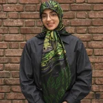 روسری ابریشم توییل پنهان کاری مقدس( کالکشن قصه های فراموش شده) - Image 3