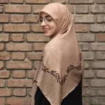روسری سیااسکارف زیتون - Image 2