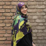روسری سیااسکارف سنبل - Image 6