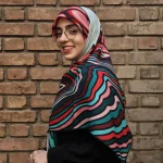 روسری سیااسکارف گندم - Image 3