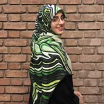 روسری سیااسکارف گندم - Image 6