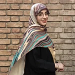 روسری سیااسکارف گندم - Image 10