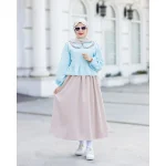 ست شومیز و دامن پونه - Image 7