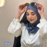 شال کشی کریشه طیف آبی