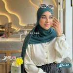 شال کشی کریشه طیف سبز - Image 4