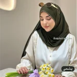 شال کشی کریشه طیف سبز - Image 7