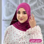 شال کشی کویتی طیف صورتی - Image 2