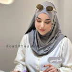 شال کشی کویتی طیف طوسی - Image 2