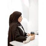 عبا ونوس قهوه ای - Image 4