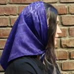 مینی اسکارف ابریشم توییل سایه سوار - Image 2
