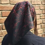 مینی اسکارف ابریشم توییل سایه سوار - Image 5