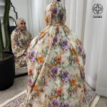 چادرنماز آستین‌دار یاس - Image 3