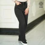 شلوار جین زنانه بگ ذغالی Z1 - Image 2