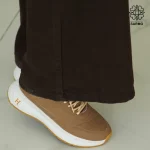 کفش کتونی زنانه اکو پلاس عسلی - Image 5