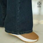 شلوار جین زنانه بوت کات سرمه ای S1 - Image 5