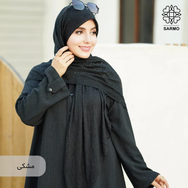 روسری نخ پلیسه شاین - تصویر 15