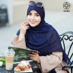 روسری نخ پلیسه شاین