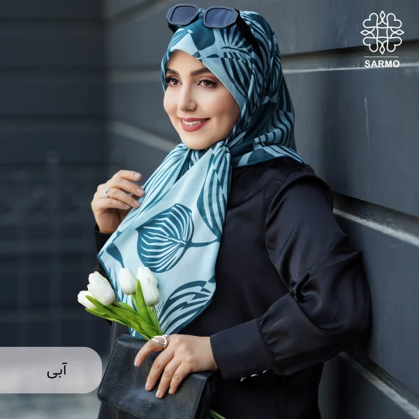 روسری نخی بهاره گلبرگ - Image 5