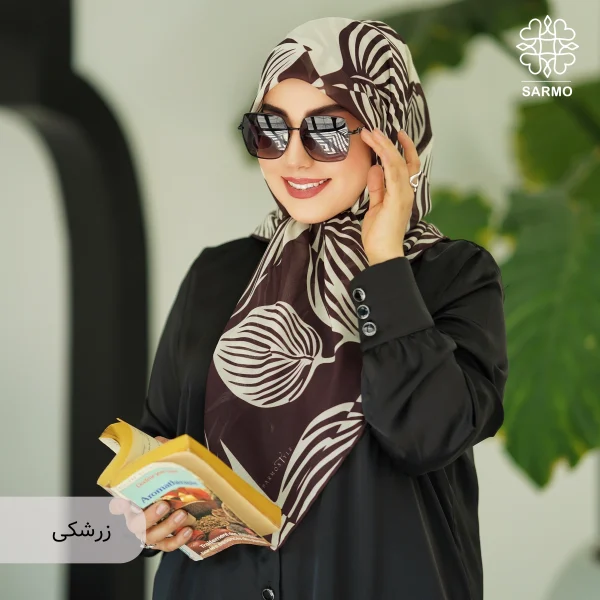 روسری نخی بهاره گلبرگ - Image 14