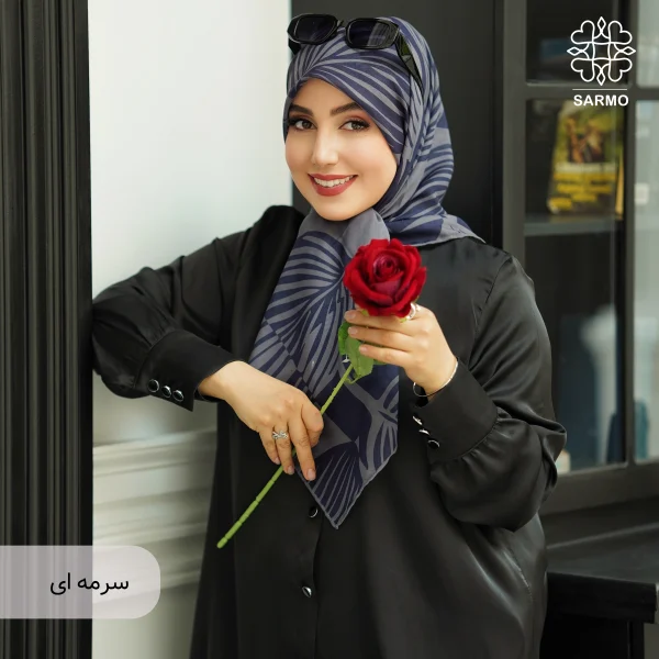 روسری نخی بهاره گلبرگ - Image 20