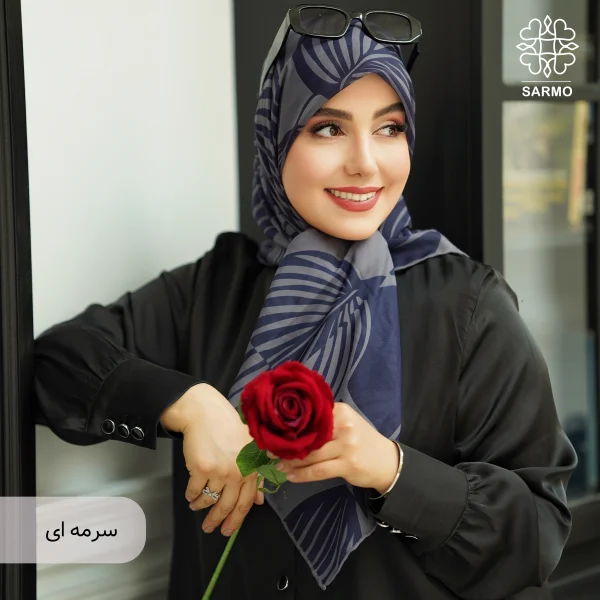 روسری نخی بهاره گلبرگ - Image 21