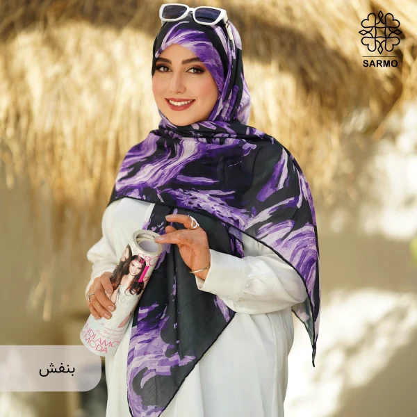 روسری نخی تجلی - اقتصادی - Image 6