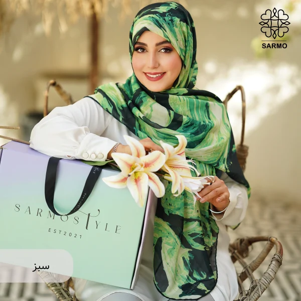 روسری نخی تجلی - اقتصادی - Image 13