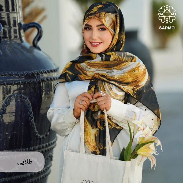 روسری نخی تجلی - اقتصادی - Image 2