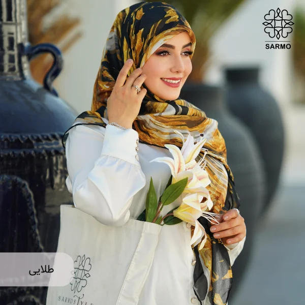 روسری نخی تجلی - اقتصادی - Image 3