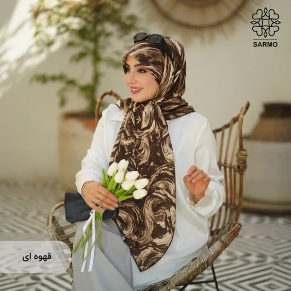 روسری نخی تجلی - اقتصادی - Image 32