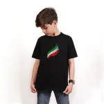 تیشرت مشکی طرح پرچم کد 121134 کد 121135 - Image 2