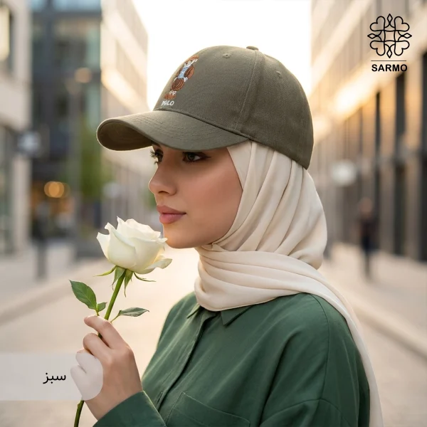 کلاه کپ زنانه طرح خرس پولو - تصویر 5