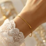 دستبند ماری طلایی کد 509418001 - Image 4