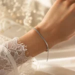 دستبند استیل ماری نقره ای کد 509418002 - Image 4