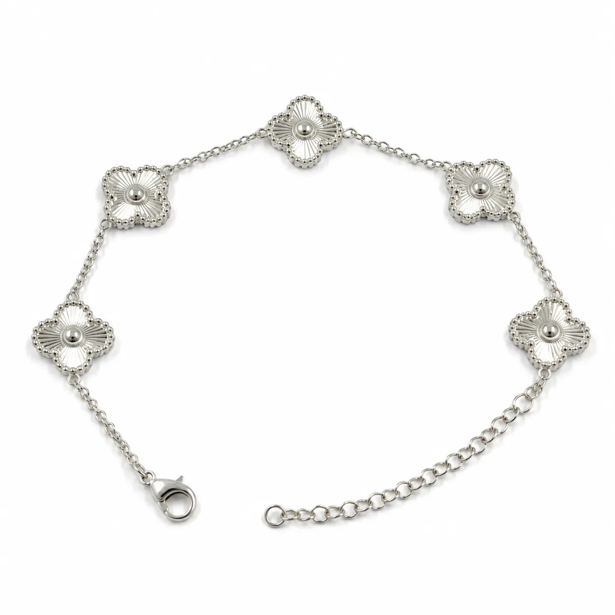 دستبند-ونکلیف-نقره-ای-کد-509428006-16-289-1 دستبند ونکلیف نقره ای کد 509428006-16 - Image 1